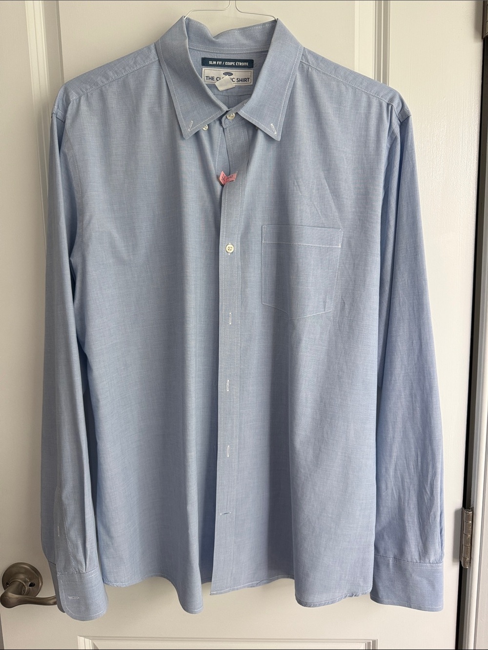 Old Navy Light Blue Button-Down Dress Shirt